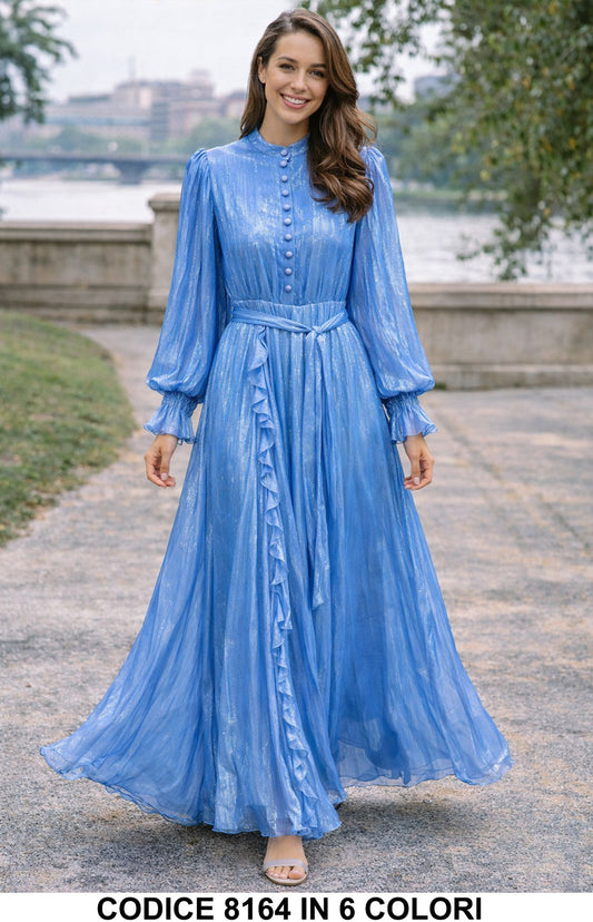 Blu donna elegante Made in Italy