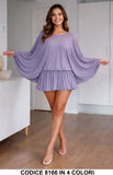 Lilla donna elegante Made in Italy