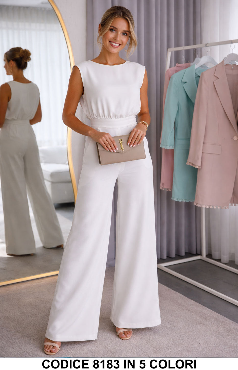 Tailleur 5795 colore Bianco