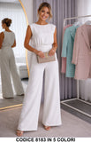 Bianco donna elegante Made in Italy