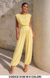 Giallo donna elegante Made in Italy