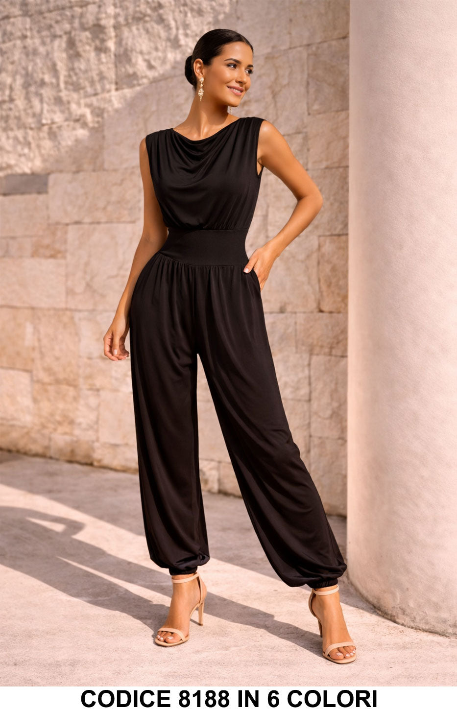 Nero donna elegante Made in Italy