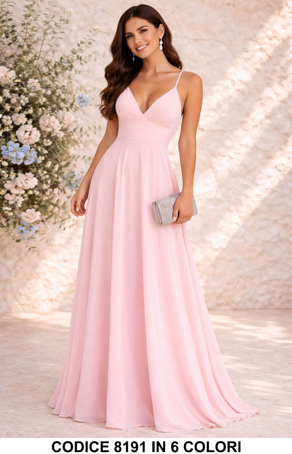 Rosa donna elegante Made in Italy