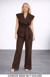 Marrone donna elegante Made in Italy