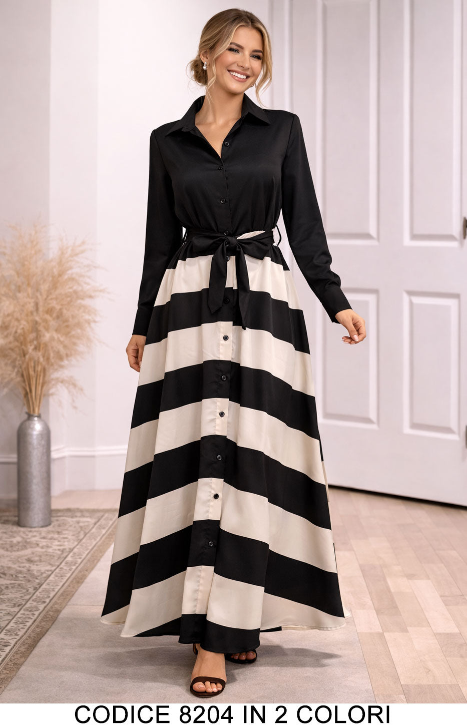 Nero donna elegante Made in Italy