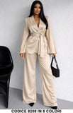 Beige donna elegante Made in Italy