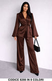 Marrone donna elegante Made in Italy
