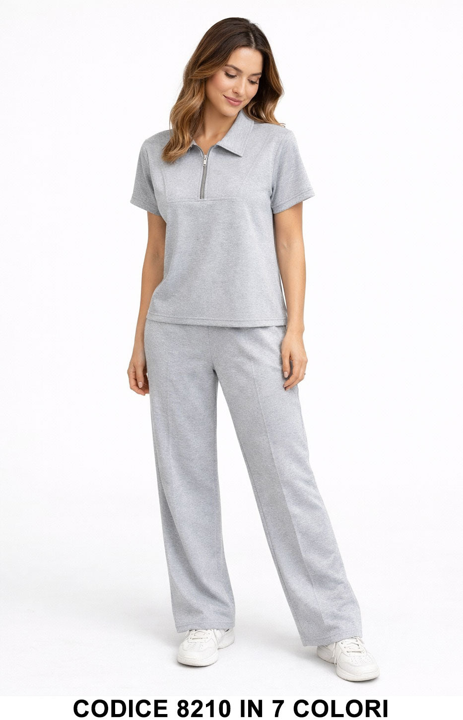 Grigio donna elegante Made in Italy