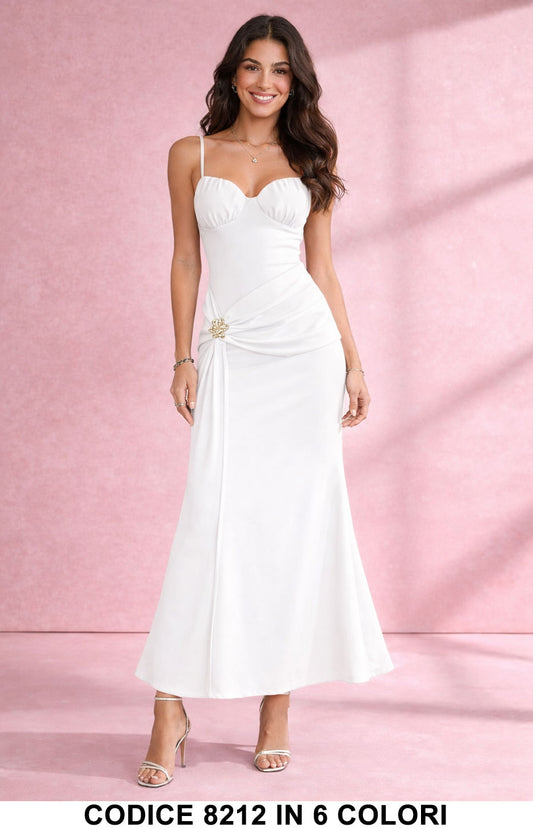 Bianco donna elegante Made in Italy