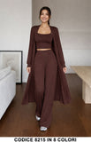 Marrone donna elegante Made in Italy