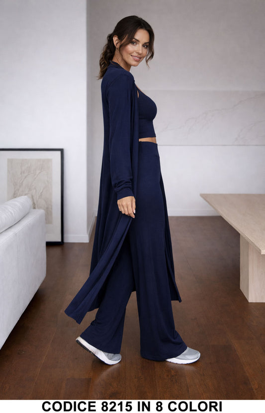 Blu Notte donna elegante Made in Italy