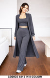 Grigio donna elegante Made in Italy