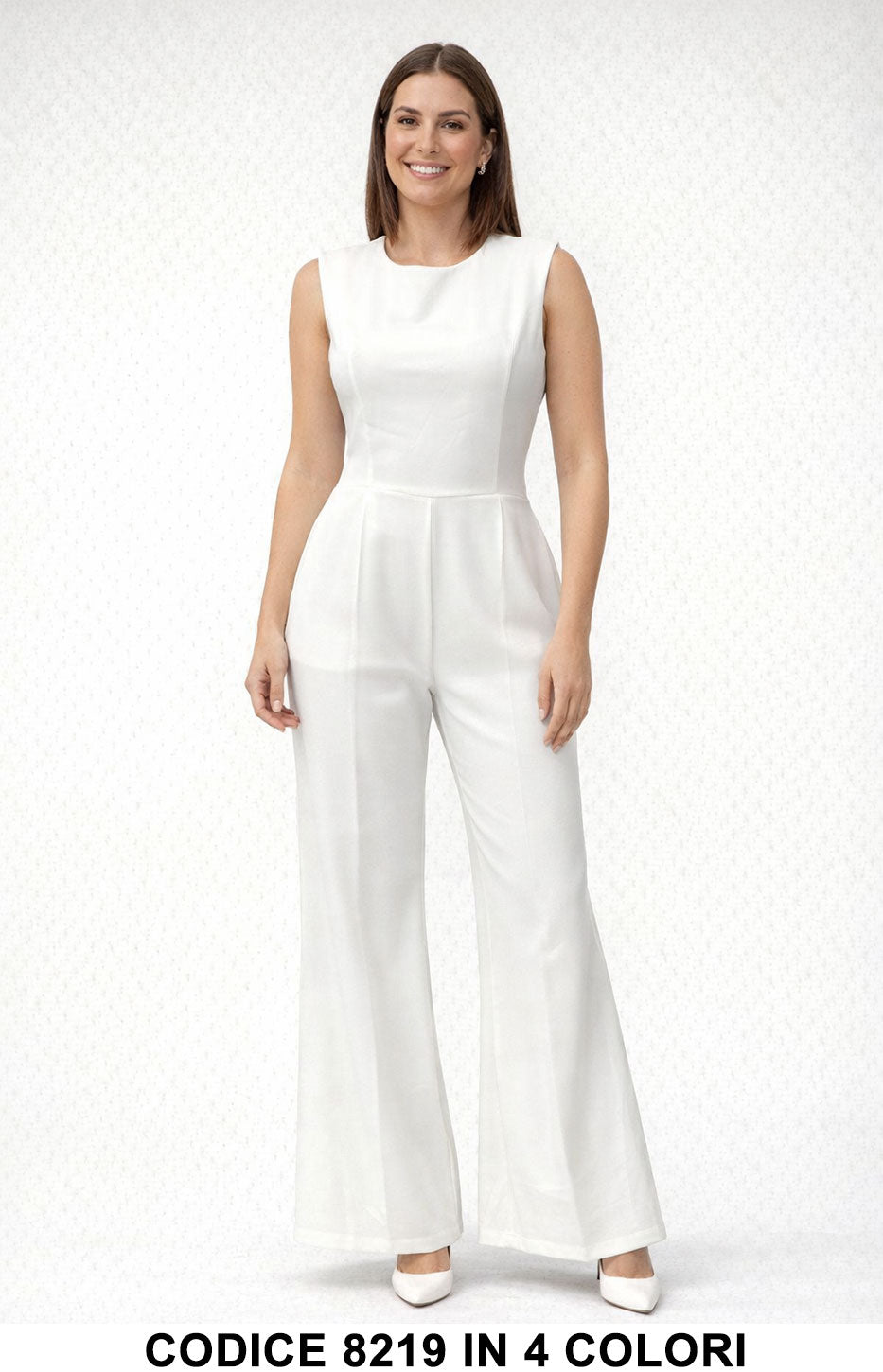 Bianco donna elegante Made in Italy
