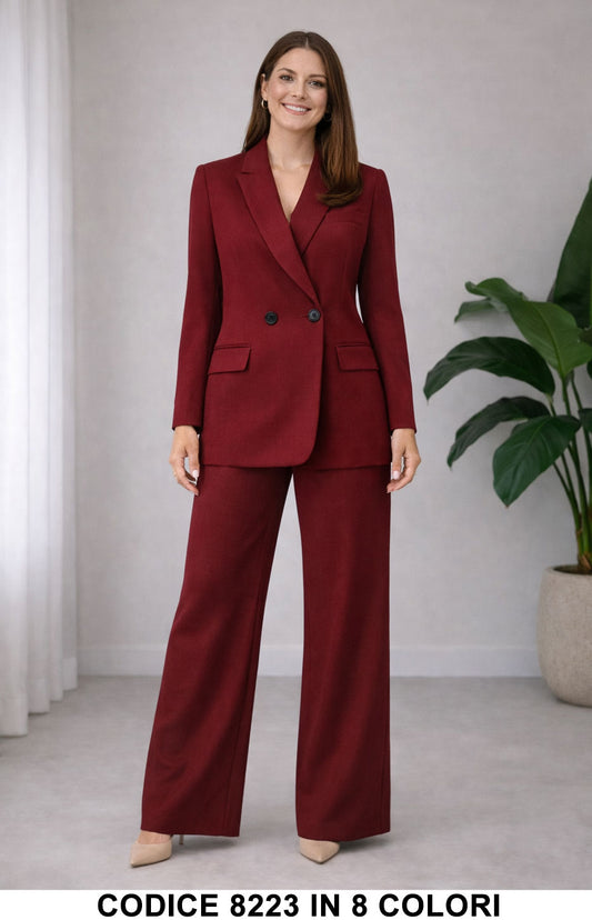 Bordeaux donna elegante Made in Italy
