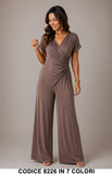 Marrone donna elegante Made in Italy