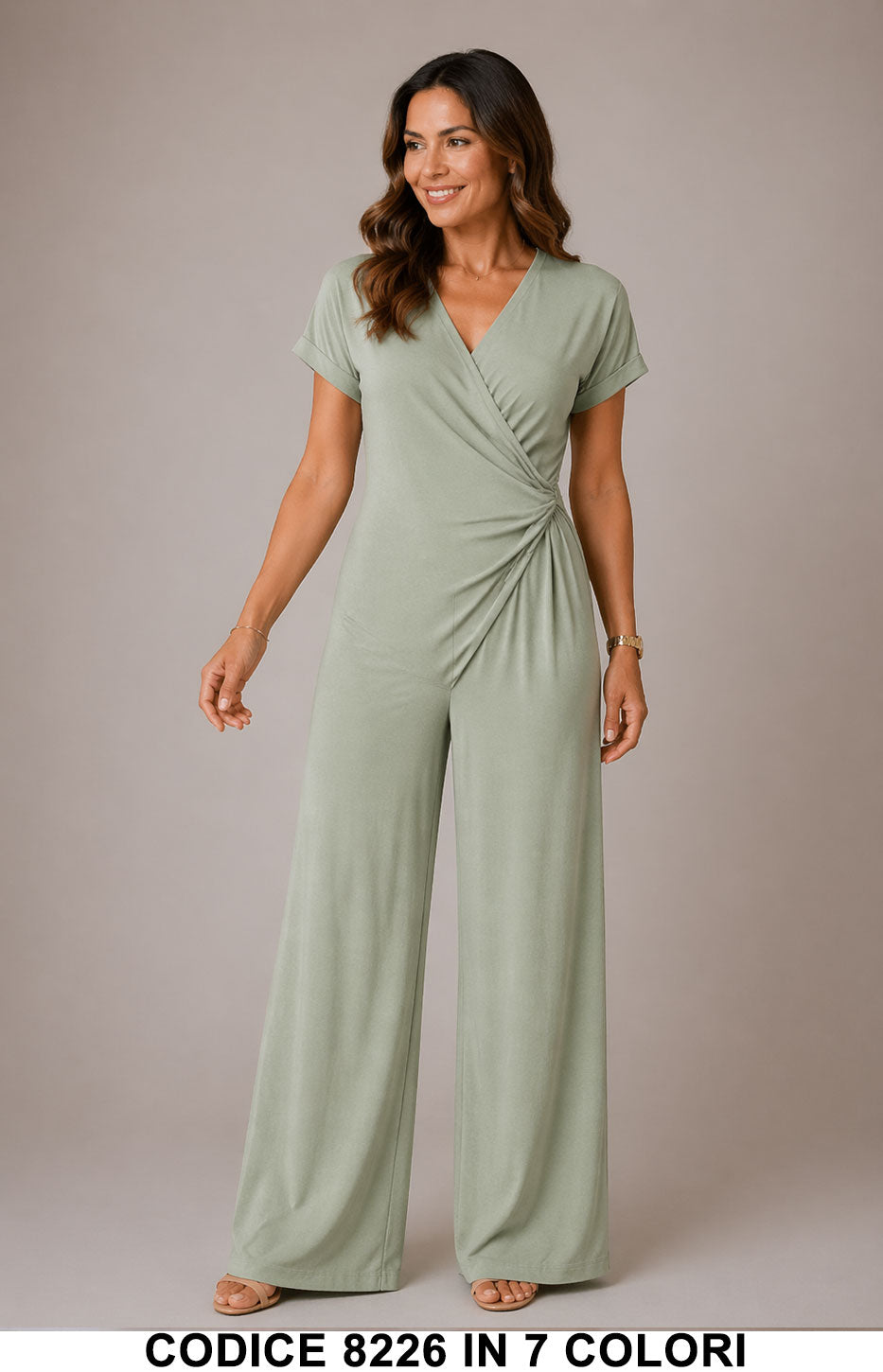 Tailleur 5795 colore Verde salvia