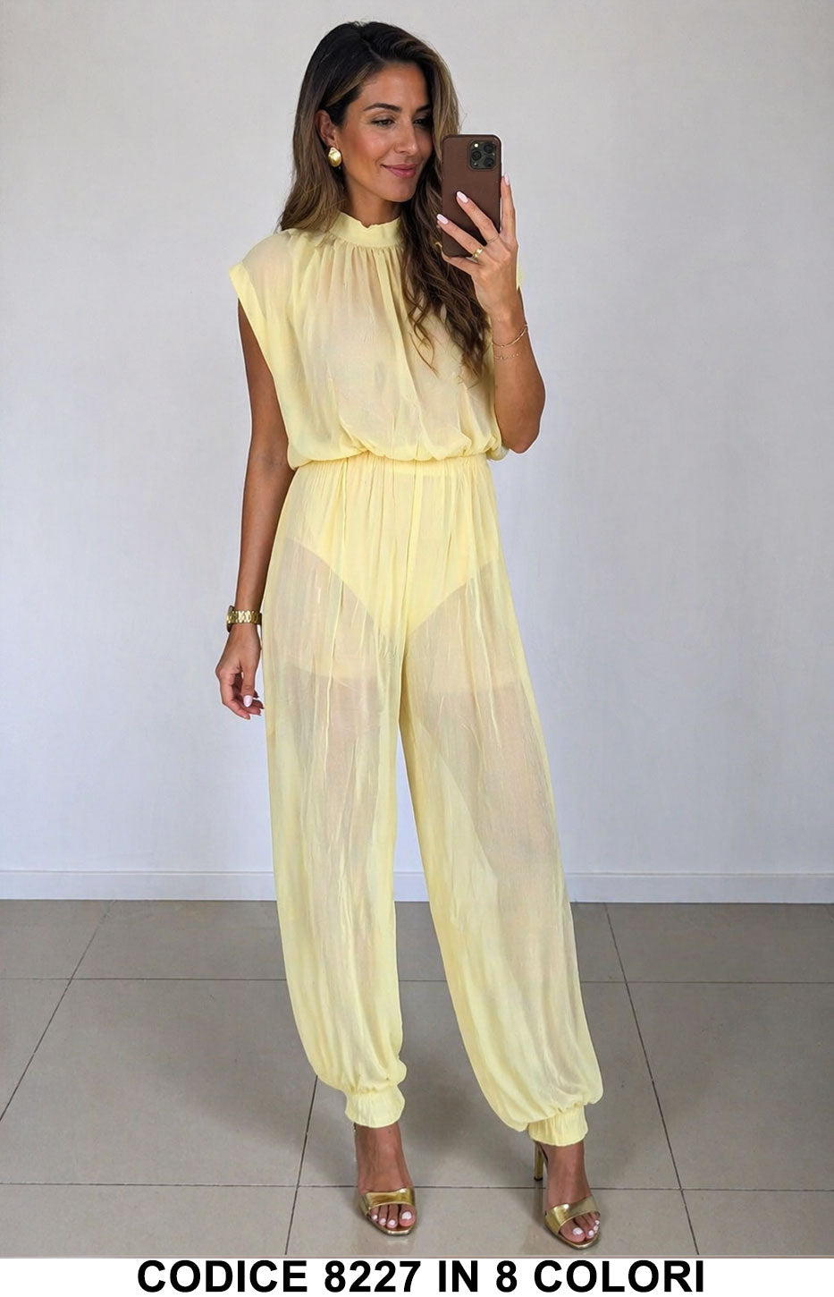 Tailleur 5795 colore Giallo