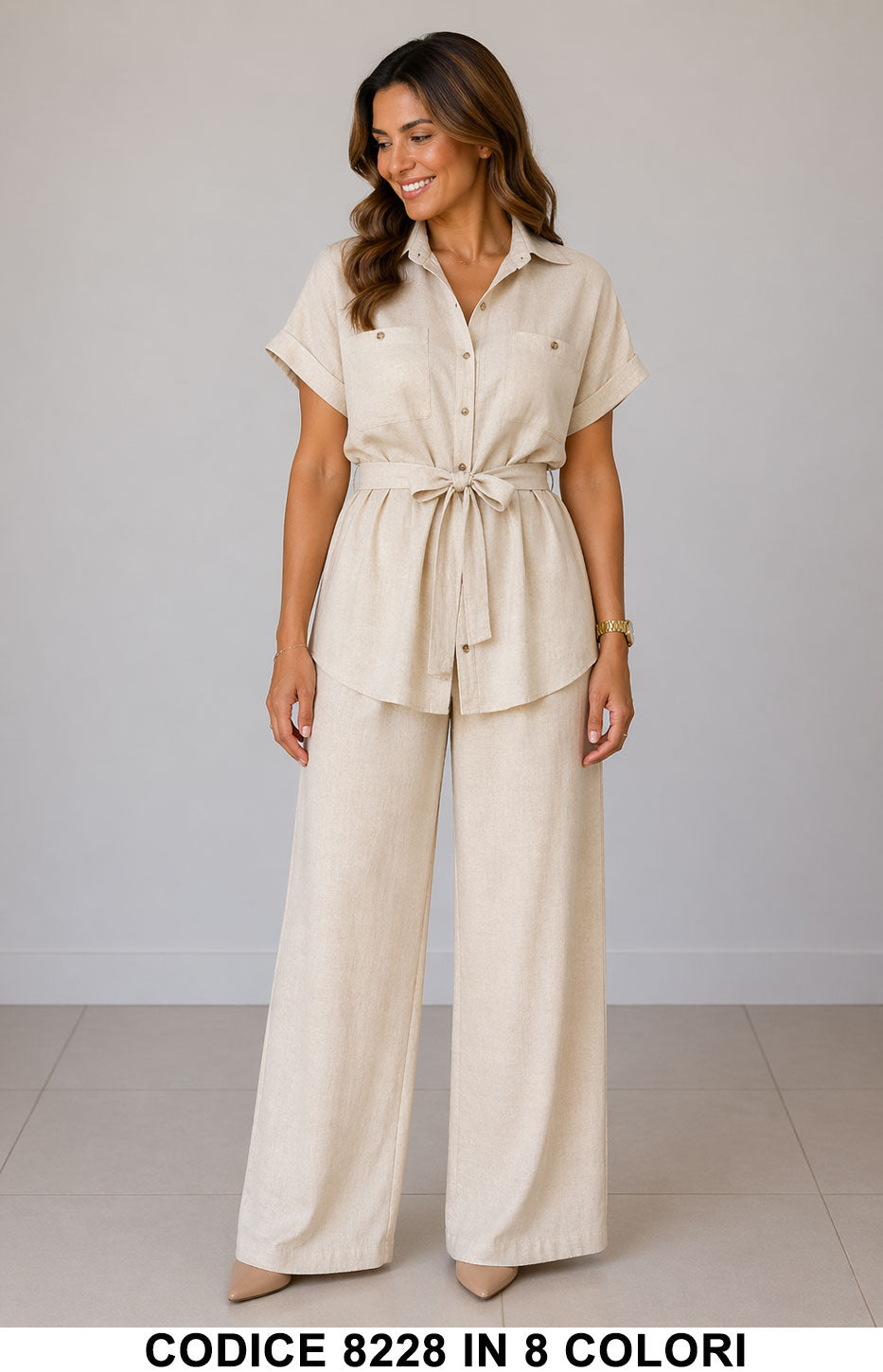 Tailleur 5795 colore Beige ⚡
