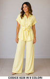 Giallo donna elegante Made in Italy