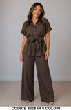 Marrone donna elegante Made in Italy