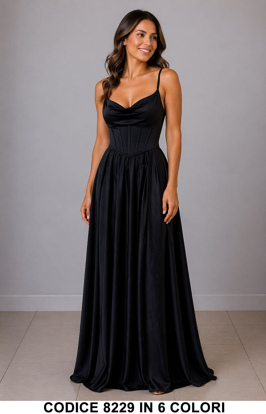 Nero donna elegante Made in Italy