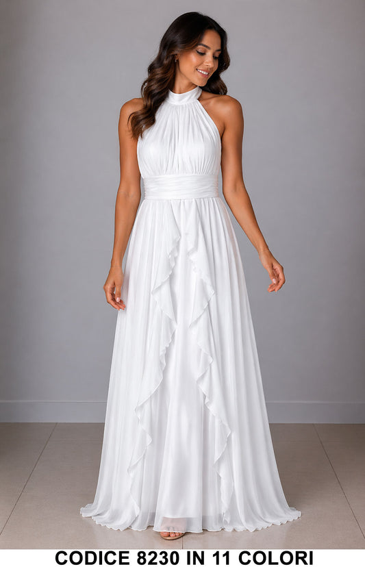 Bianco donna elegante Made in Italy