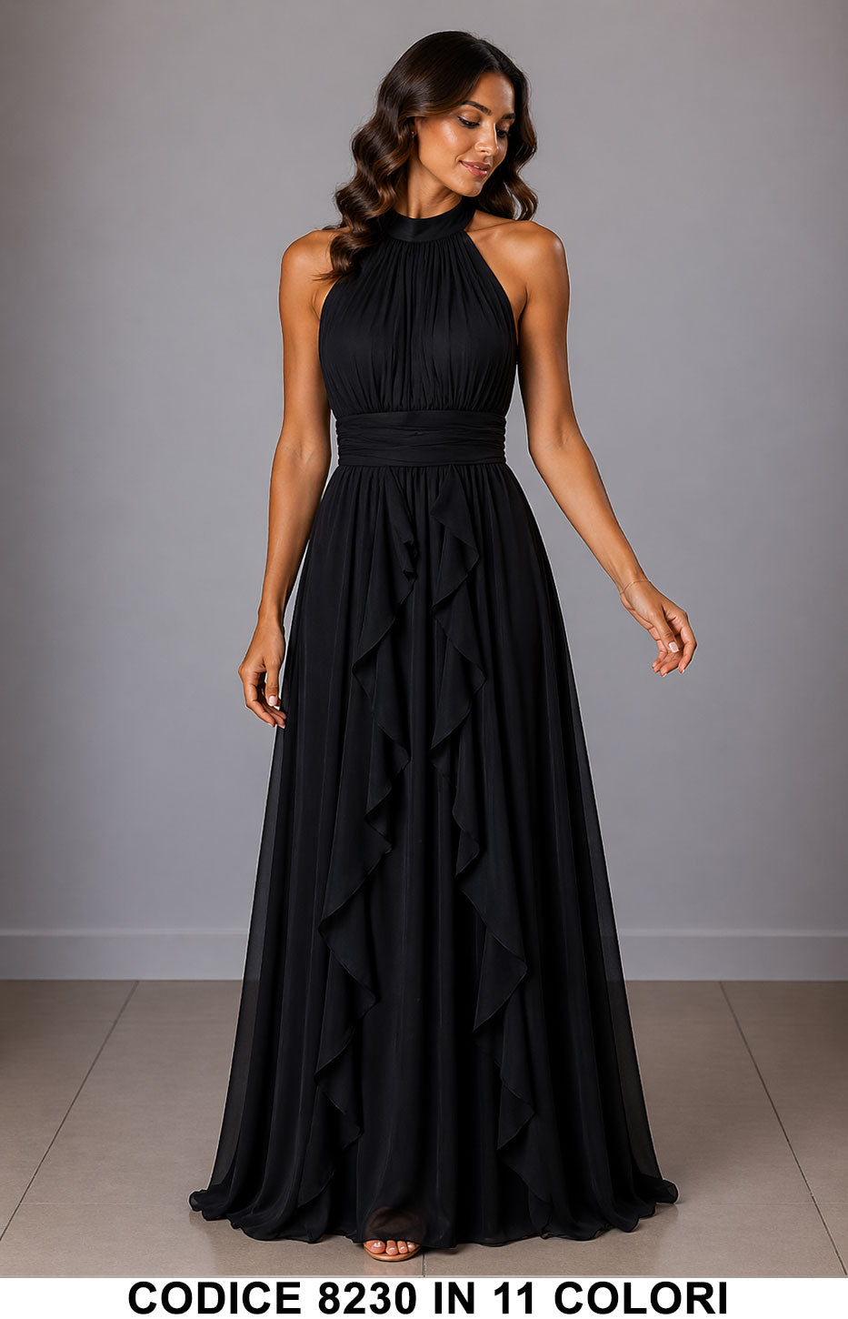 Nero donna elegante Made in Italy