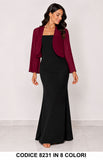 Bordeaux donna elegante Made in Italy