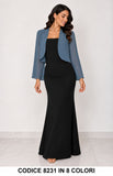 Grigio donna elegante Made in Italy