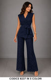 Blu Notte donna elegante Made in Italy