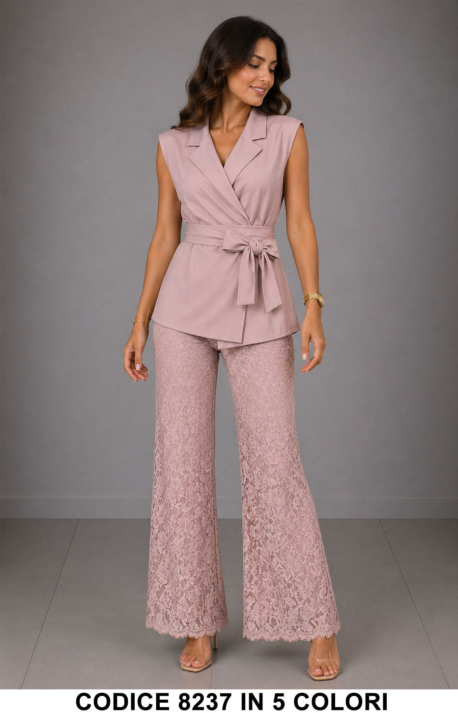 Rosa donna elegante Made in Italy