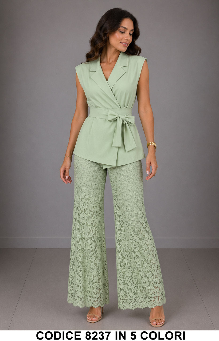 Tailleur 5795 colore Verde