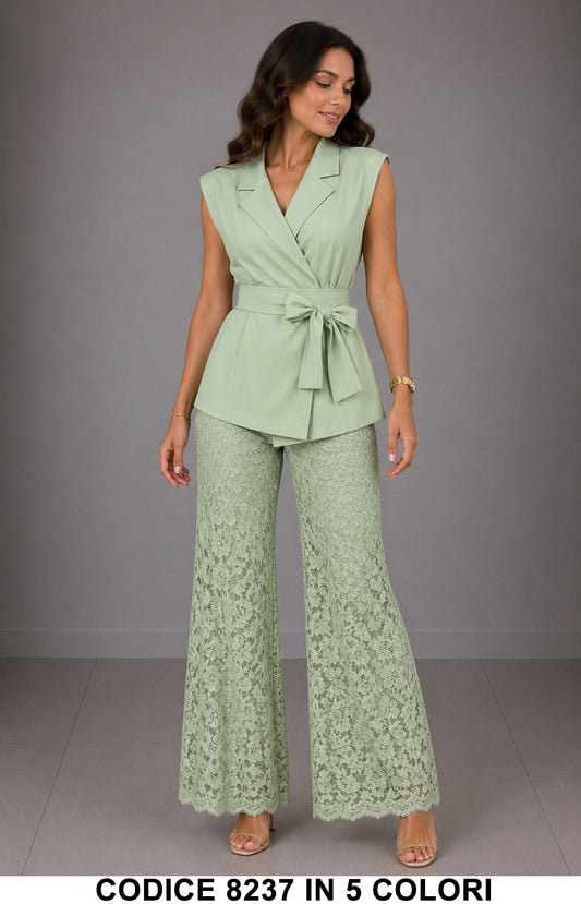 Verde donna elegante Made in Italy