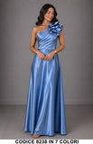 Azzurro donna elegante Made in Italy