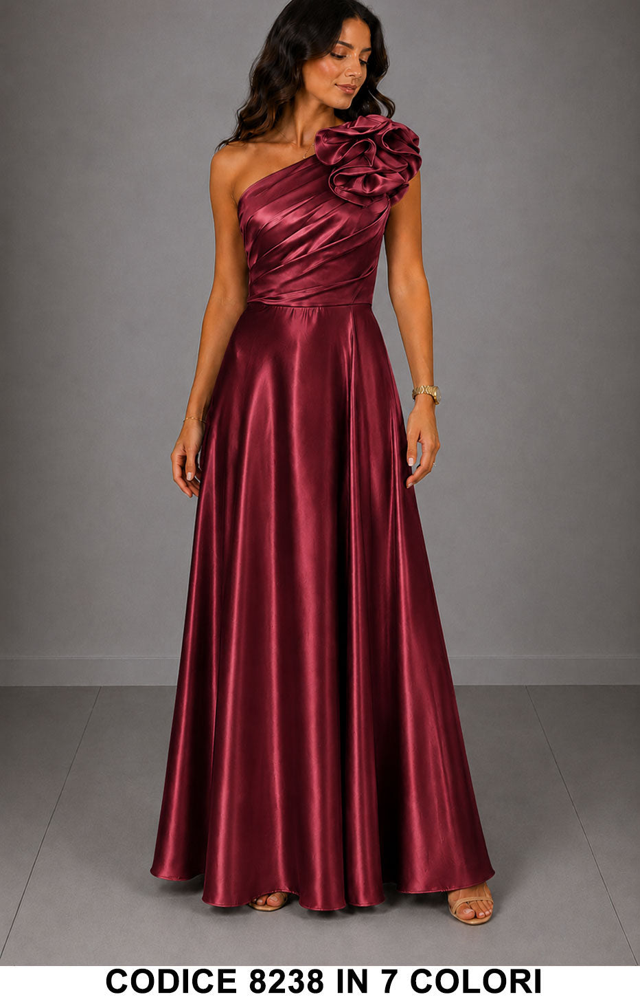 Bordeaux donna elegante Made in Italy