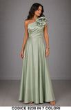 Verde Chiaro donna elegante Made in Italy