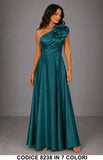 Verde Petrolio donna elegante Made in Italy