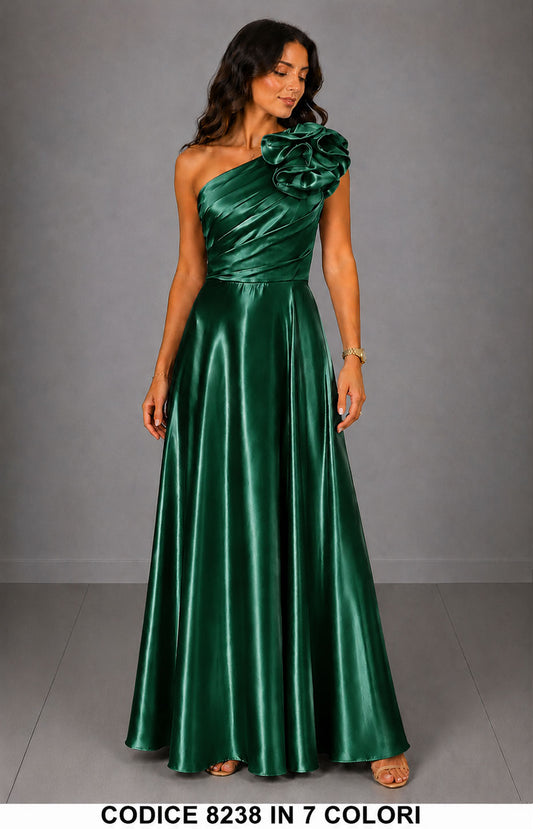 Verde Scuro donna elegante Made in Italy