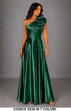 Verde Scuro donna elegante Made in Italy