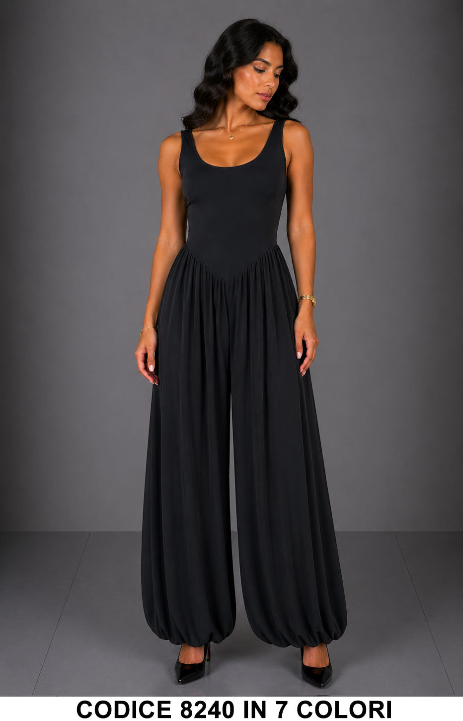 Nero donna elegante Made in Italy