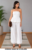 Bianco donna elegante Made in Italy
