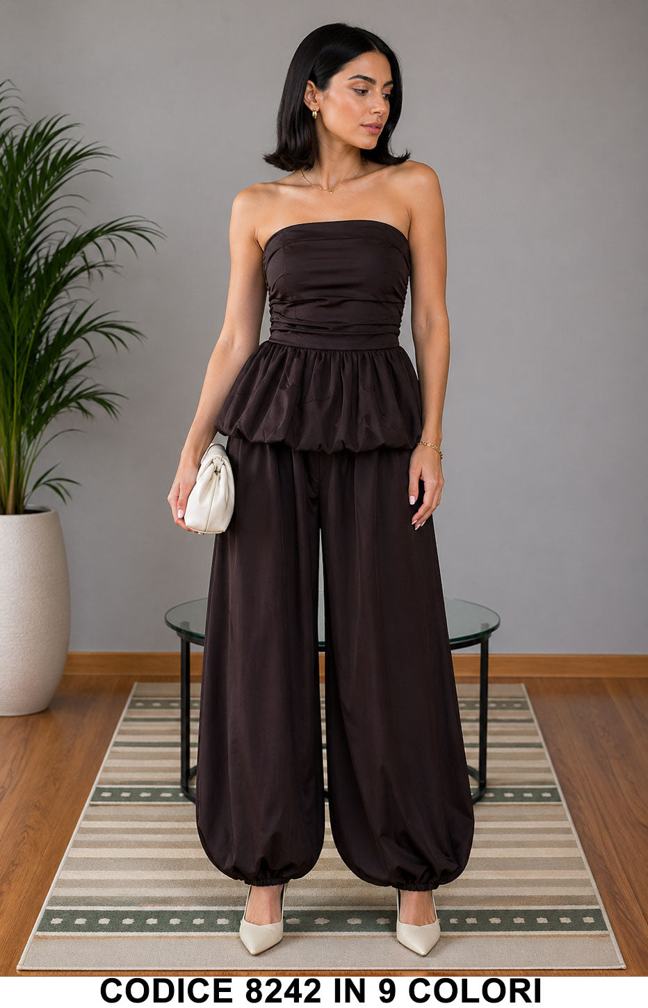 Tailleur 5795 colore Marrone
