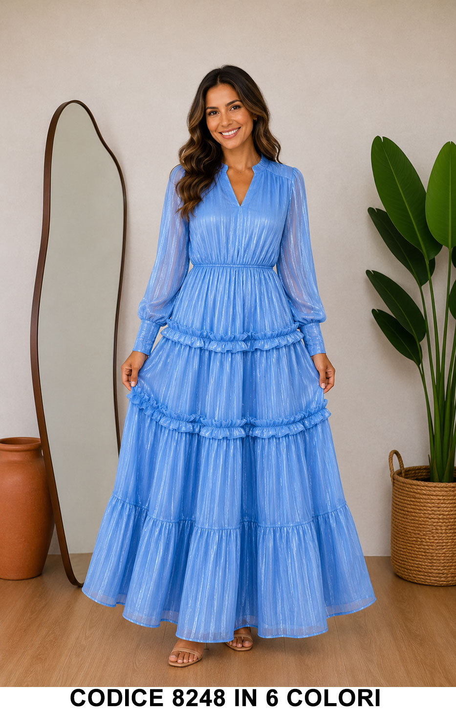 Tailleur 5795 colore Blu