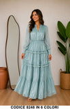 Verde Tiffany donna elegante Made in Italy