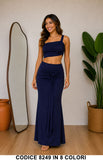 Blu Notte donna elegante Made in Italy