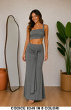 Grigio donna elegante Made in Italy