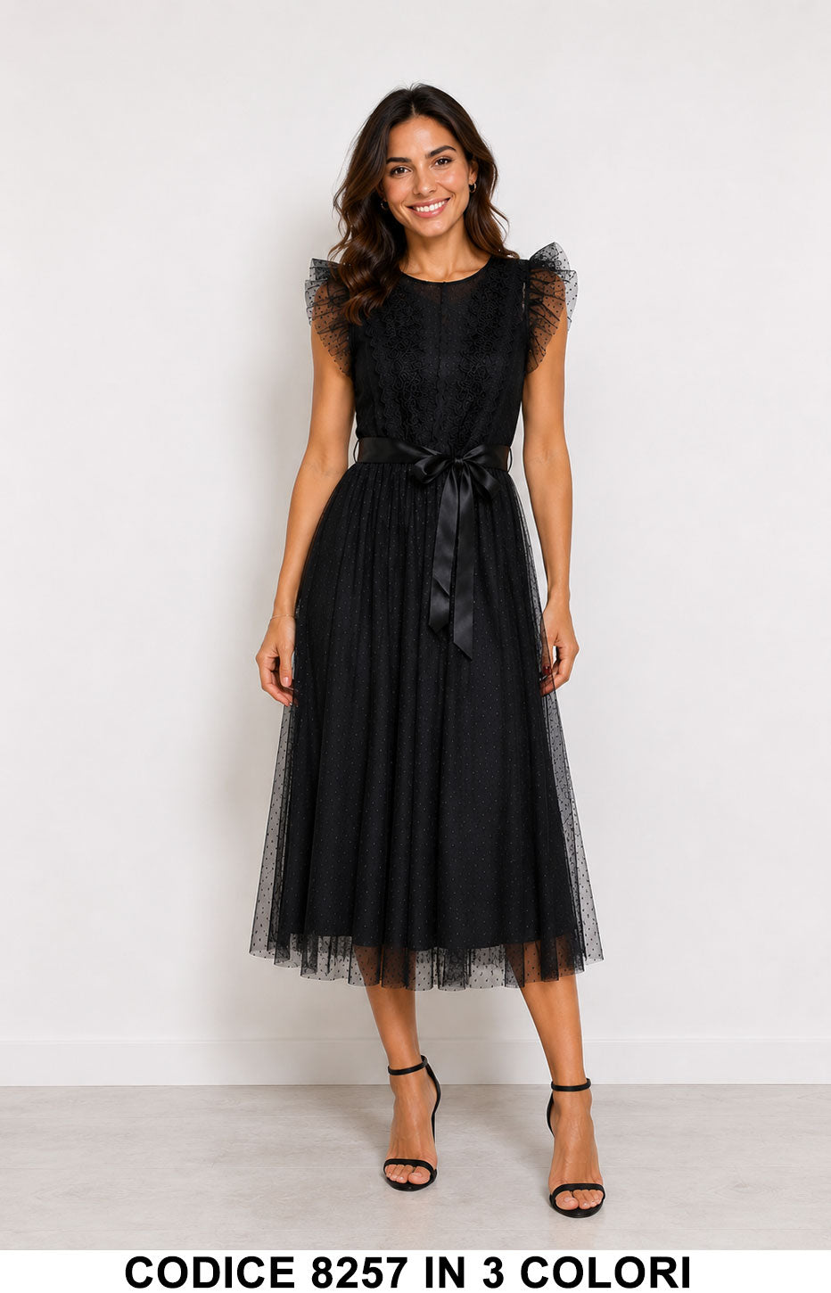 Nero donna elegante Made in Italy