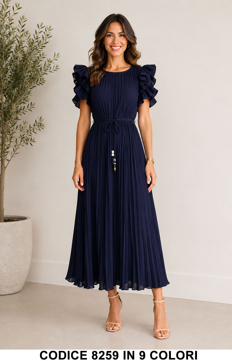 Tailleur 5795 colore Blu Notte