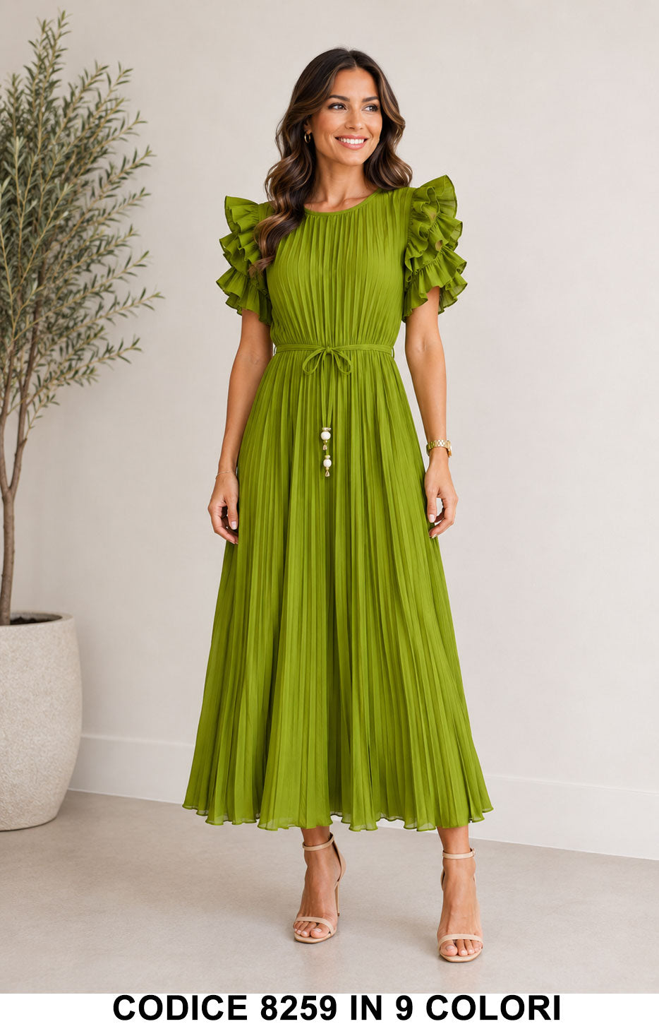 Tailleur 5795 colore Verde Prato