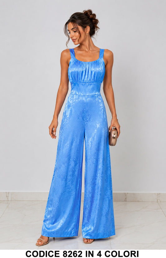 Celeste donna elegante Made in Italy